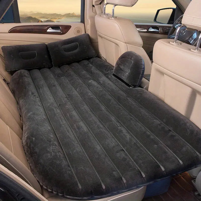 1-Piece Self-Inflating Car Air Mattress Set with 2 Pillows - Perfect for Travel and Camping - The Gadget Guy