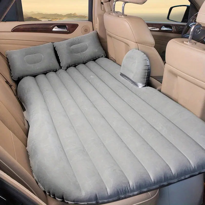 1-Piece Self-Inflating Car Air Mattress Set with 2 Pillows - Perfect for Travel and Camping - The Gadget Guy