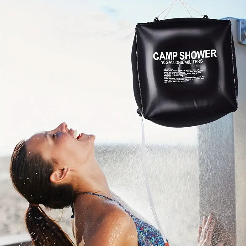 40L Outdoor Camping Shower Bag, Hand Washing Water Storage Bag For Camping The Gadget Guy