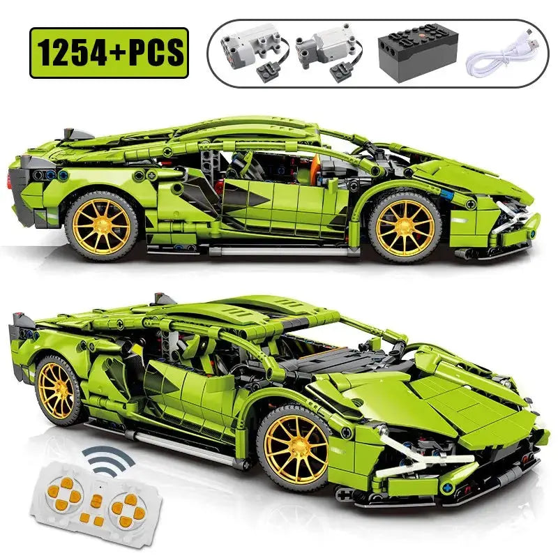 "42115 Super Racing Sports Vehicle Building Blocks - Remote Control Technic Bricks Toys for Kids" The Gadget Guy