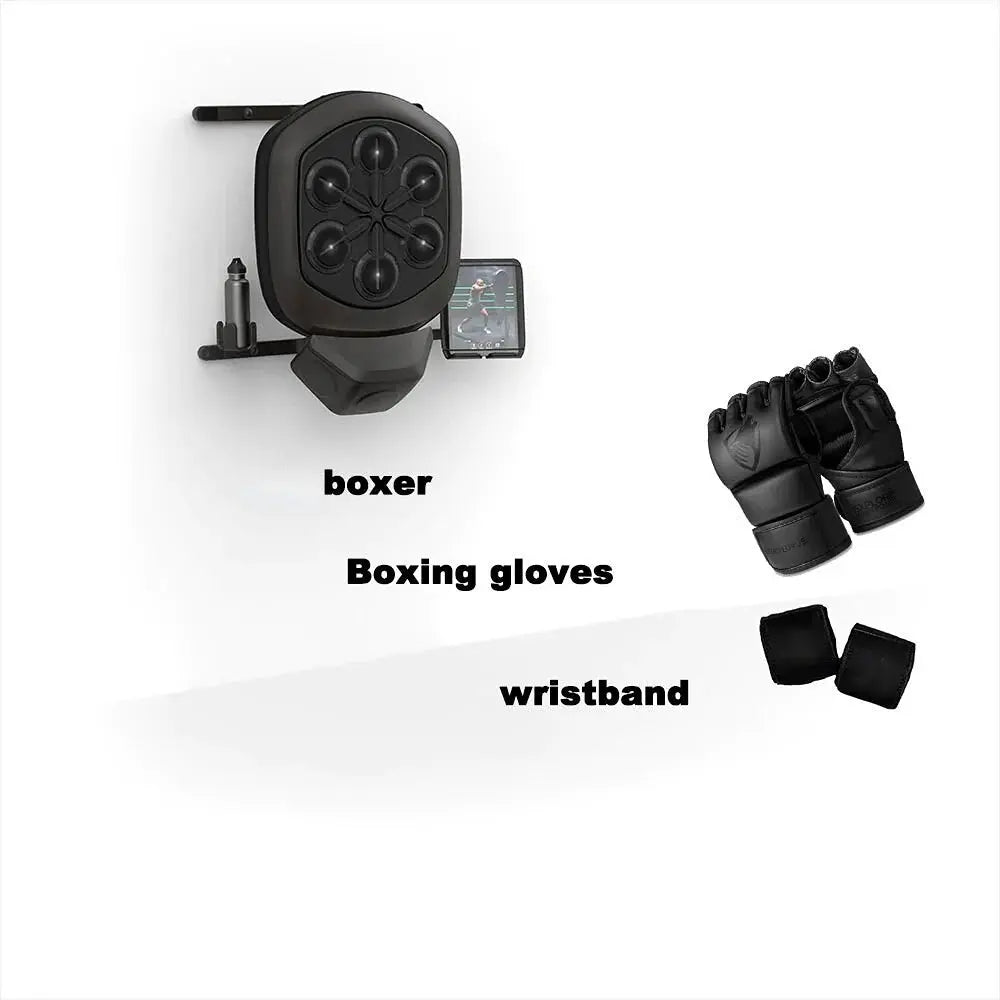 Boxing Pad  - wall mounted smart boxing training pad - The Gadget Guy