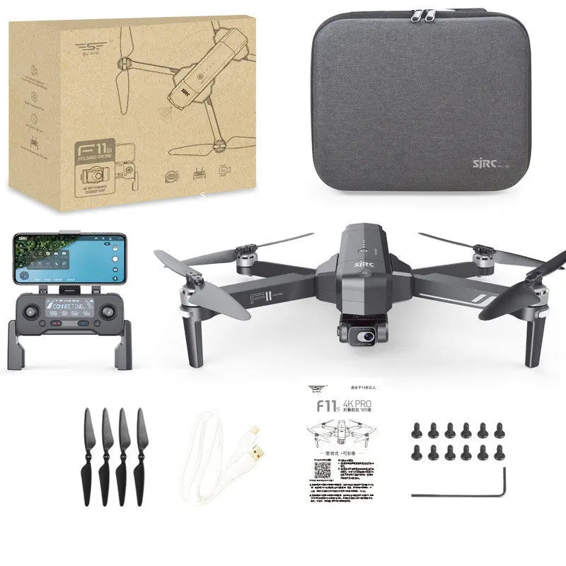 F11s PRO Drone with HD Aerial Photography, EIS Electronic Anti-shake Gimbal, Brushless Motor, and Aerial Camera - The Gadget Guy