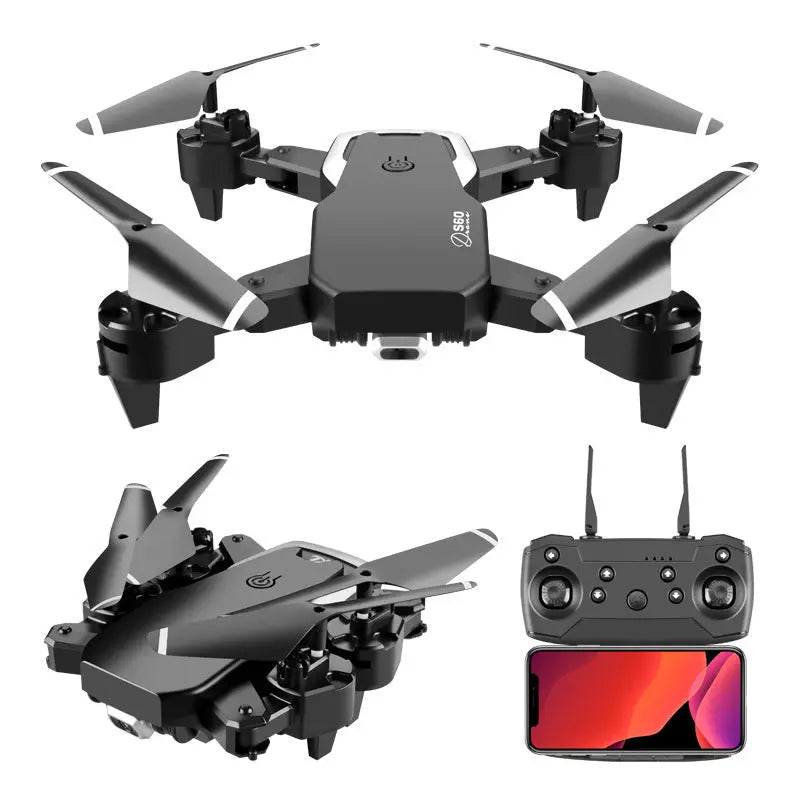 High-quality Foldable Drone with HD Dual Camera and Long Flight Time - Perfect for Aerial Photography and Cross-border Toy Use The Gadget Guy