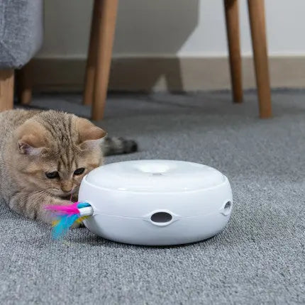 Hörmann Smart Donut Cat Teaser - Automatic Electric Toy for Cats The Gadget Guy