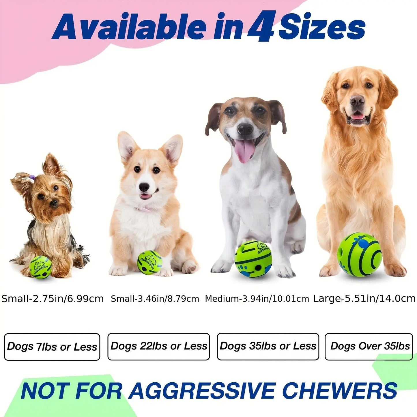 Pet Interactive Giggle Ball Toy, Dog IQ Training Ball Toy The Gadget Guy