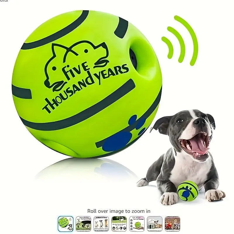 Pet Interactive Giggle Ball Toy, Dog IQ Training Ball Toy The Gadget Guy