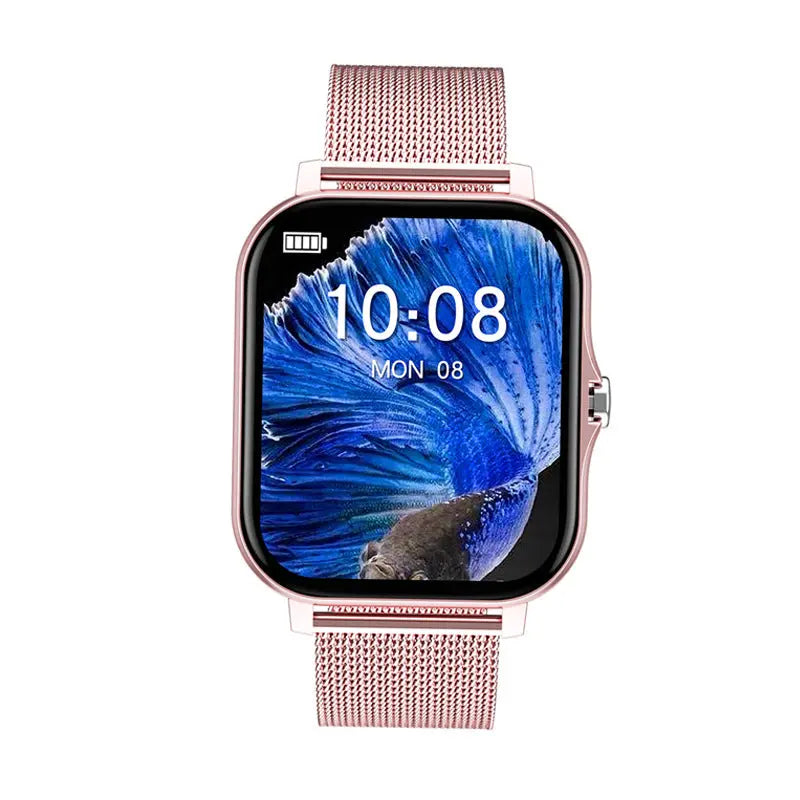 Tiktok cross-border touch screen smart watch sports waterproof multi-function heart rate detection dynamic Bluetooth call watch - The Gadget Guy