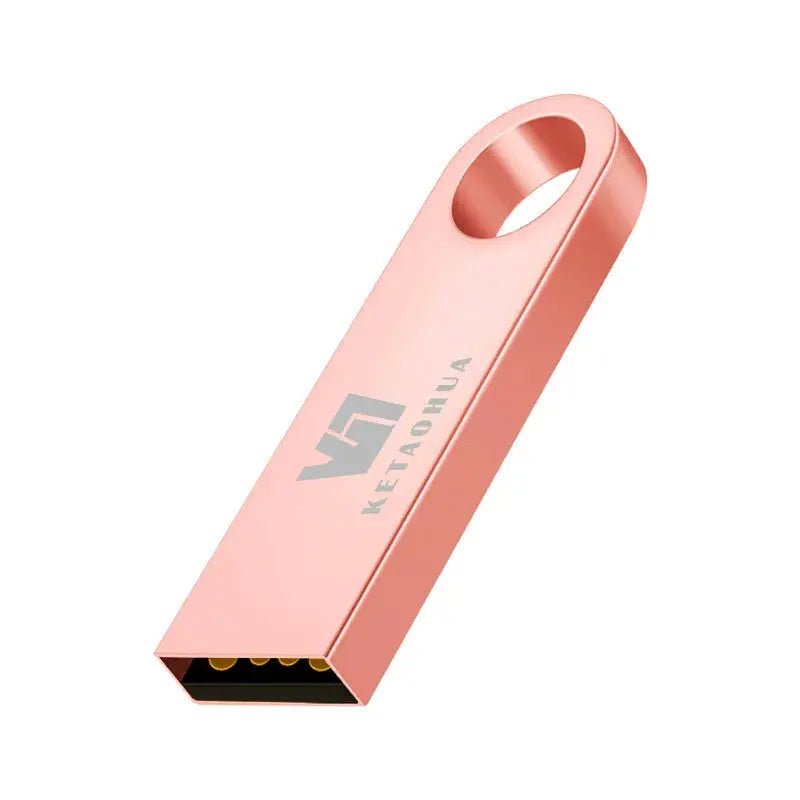 USB 2.0 Creative Metal Gift High Speed 64G 128G USB Drive Read and Write High Speed Transmission - The Gadget Guy